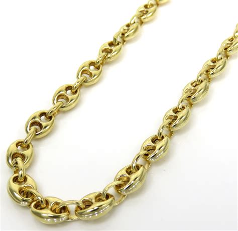 gucci heart necklace gold|14k gold Gucci link chain.